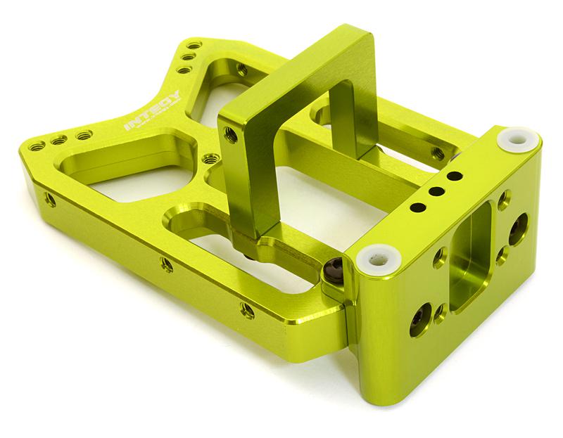 C26744GREEN Billet Machined Front Shock Tower for HPI 1/10 Jumpshot MT, SC & ST - Image 1