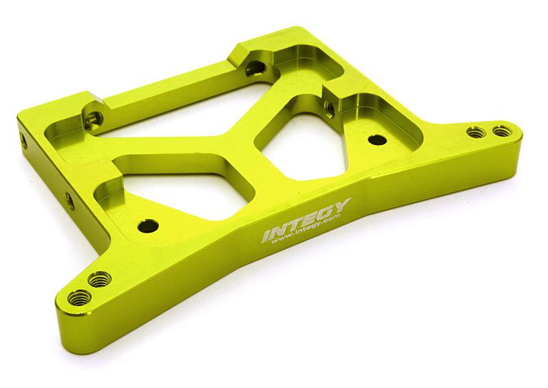 C26745GREEN Billet Machined Rear Shock Tower for HPI 1/10 Jumpshot MT, SC & ST - Image 1