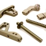 Billet Machined Front Body Mount Set for HPI 1/10 Jumpshot MT & ST