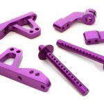 Billet Machined Front Body Mount Set for HPI 1/10 Jumpshot MT & ST