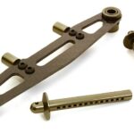 Billet Machined Rear Body Mount Set for HPI 1/10 Jumpshot MT, SC & ST