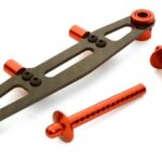 Billet Machined Rear Body Mount Set for HPI 1/10 Jumpshot MT, SC & ST