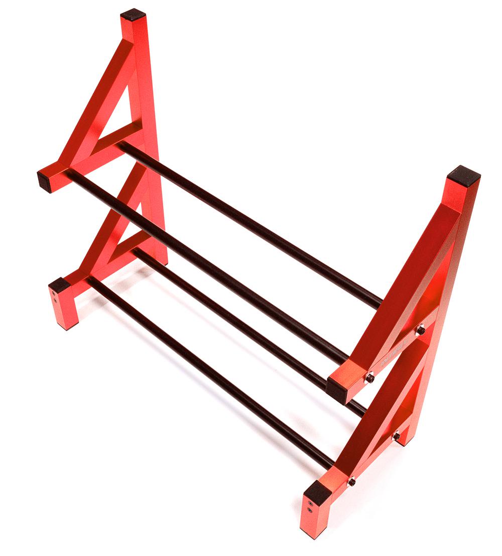 C26749RED Wheel & Tire Storage Rack 17x6x14 Inch for 1/10 & 1/8 Scale - Image 1