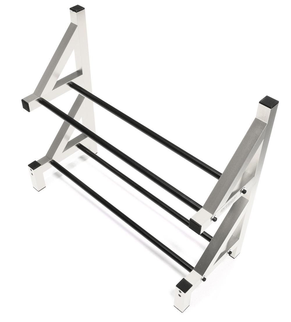 C26749SILVER Wheel & Tire Storage Rack 17x6x14 Inch for 1/10 & 1/8 Scale - Image 1