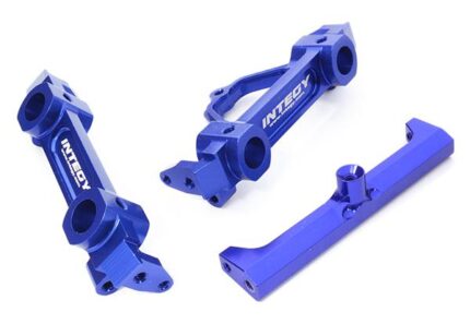 Billet Machined Brace & F/R 43/40mm Type Bumper Mount for Axial SCX-10 Crawler