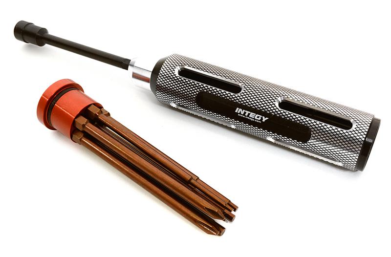 C26757BLACK QuickPit 8pcs Set, 7.0 Socket Hex, Allen (1.5 2.0 2.5 3.0), Flat & Phillips - Image 1