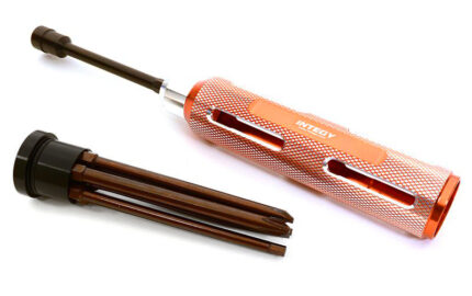 QuickPit 8pcs Set, 7.0 Socket Hex, Allen (1.5 2.0 2.5 3.0), Flat & Phillips