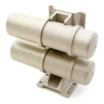 Billet Machined Realistic Dual Air Tank for Custom 1/14 Semi-Tractor Truck