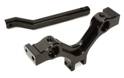 Billet Machined T2 Trailer Towing Hitch for Axial SCX-10 43mm Type Bumper Mount