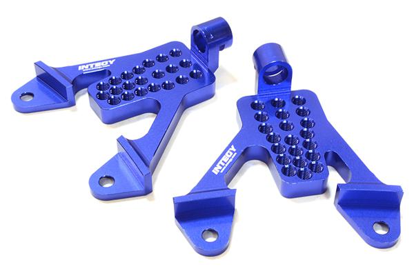 C26766BLUE Billet Machined Front Shock Tower for Axial SCX-10 Scale Crawler - Image 1