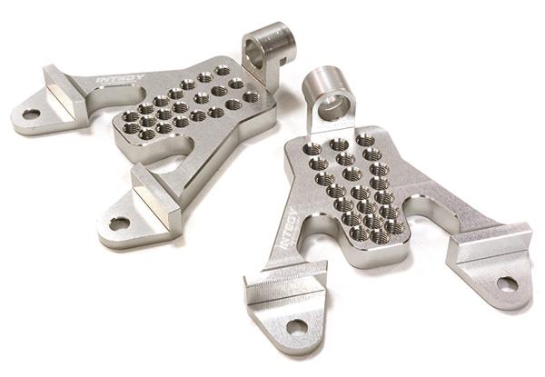 C26769SILVER Billet Machined Rear Shock Tower for Axial SCX-10 Scale Crawler - Image 1