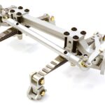 Billet Machined T4 Front Beam w/ Suspension Kit for Custom 1/14 Semi-Tractor
