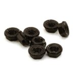 M4 Size Serrated 4mm Wheel Nut Flanged 8pcs for Most 1/10 Scale