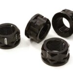 Serrated 17mm Hex Wheel Nut (4) for Most 1/8 Buggy, Truggy, SC & Monster Truck