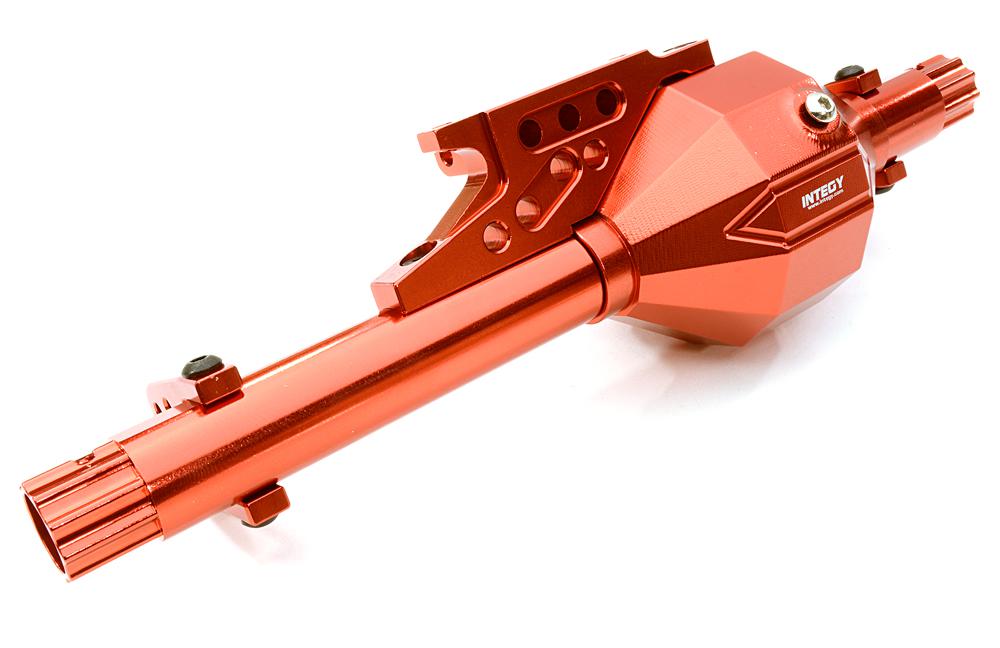 C26794RED Billet Machined T8 Front Axle Housing Kit for Axial 1/10 Wraith 2.2 Rock Racer - Image 1