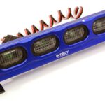 Realistic Roof Top SMD LED Spot Light 107x19x25mm for 1/10 Scale Crawler