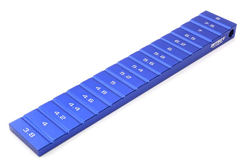 C26804BLUE Professional Ride Height Gauge for Drift & TC (3.8-to-8mm) - Image 1