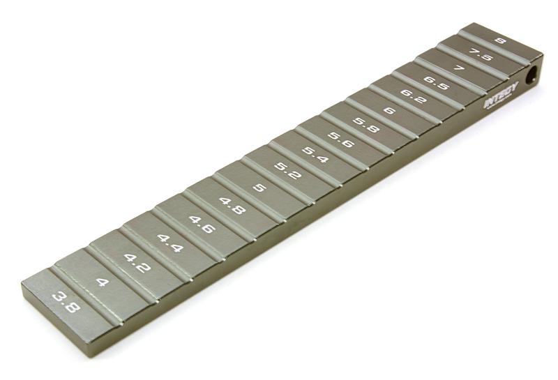 C26804GUN Professional Ride Height Gauge for Drift & TC (3.8-to-8mm) - Image 1