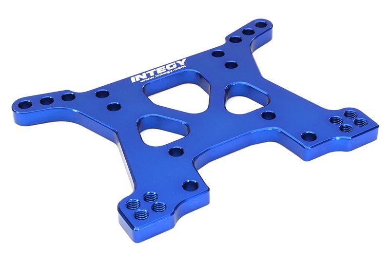 C26819BLUE Billet Machined Front Shock Tower (1) for Traxxas 1/10 Slash 4X4 LCG 6838 - Image 1