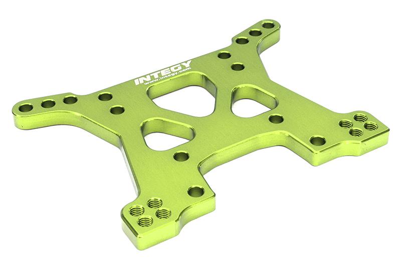 C26819GREEN Billet Machined Front Shock Tower (1) for Traxxas 1/10 Slash 4X4 LCG 6838 - Image 1