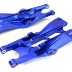 Blue Billet Machined Lower Suspension Arms for Traxxas X-Maxx 4X4 7731