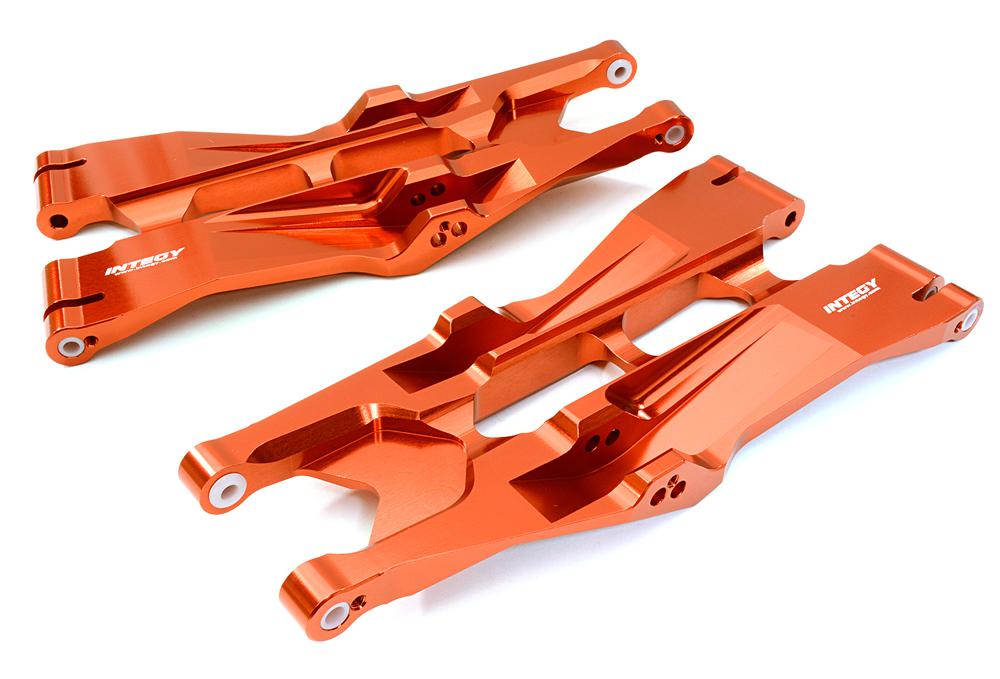 C26837RED Billet Machined Lower Suspension Arms for Traxxas X-Maxx 4X4 7731 - Image 1