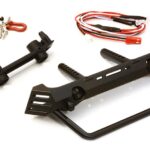 Metal Realistic Front Bumper w/ 40mm Mount for Axial SCX-10 Crawler