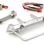 Metal Realistic Front Bumper w/ 40mm Mount for Axial SCX-10 Crawler