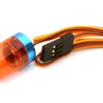 T4 Realistic Roof Top Flashing Light LED w/ 13mm Plastic Housing for 1/10 Scale