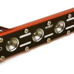 Realistic Roof Top LED Light Bar w/ Metal Housing 104x18x22mm for 1/10 & 1/8