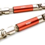 Billet Machined Stainless Steel Center Drive Shafts for Axial 1/10 SCX-10