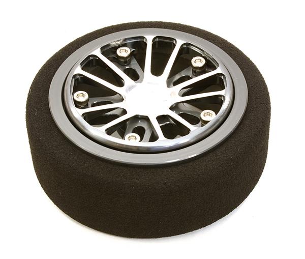 C26896GUN Billet Aluminum T2 Steering Wheel for Futaba 4PX/7PX Controllers - Image 1