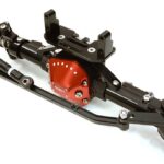 Complete Billet Machined T10 Front Axle for Axial 1/10 SCX-10 Dingo Honcho Jeep