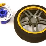 Billet Machined Alloy D5 Spoke Steering Wheel Set for Traxxas Radio Transmitter