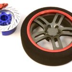 Billet Machined Alloy D5 Spoke Steering Wheel Set for Traxxas Radio Transmitter