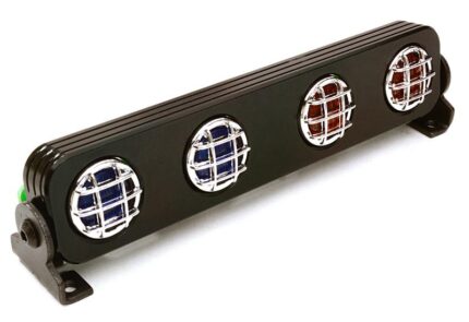 Realistic Roof Top SMD LED Light Bar 113x18x26mm for 1/10 Scale Crawler