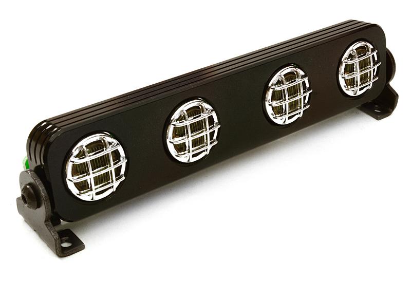 C26913YELLOW Realistic Roof Top SMD LED Light Bar 113x18x26mm for 1/10 Scale Crawler - Image 1