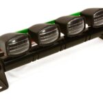 Realistic Roof Top SMD LED Light Bar 108x20x30mm for 1/10 Scale Crawler