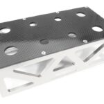 Alloy HD Composite On-Road Car Stand Workstation for 1/10 & 1/8 Size 198x98x63mm