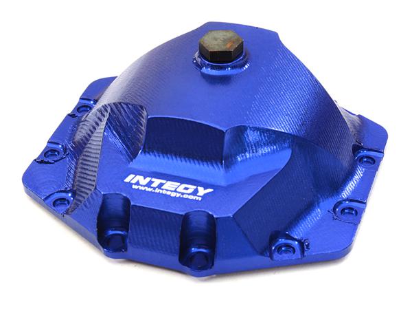 C26928BLUE Type X Billet Machined Alloy HD Diff Cover for Axial 1/10 Wraith 2.2 Rock Racer - Image 1