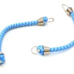 1/10 Model Scale 4x100mm Bungee Elastic Cord Strap w/ Hooks for Off-Road Crawler