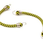 1/10 Model Scale 4x100mm Bungee Elastic Cord Strap w/ Hooks for Off-Road Crawler