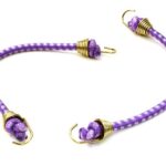 1/10 Model Scale 3x100mm Bungee Elastic Cord Strap w/ Hooks for Off-Road Crawler