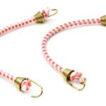 1/10 Model Scale 3x100mm Bungee Elastic Cord Strap w/ Hooks for Off-Road Crawler