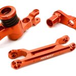 Red Billet Machined Steering Bellcrank Upgrade for Traxxas X-Maxx 4X4 7746