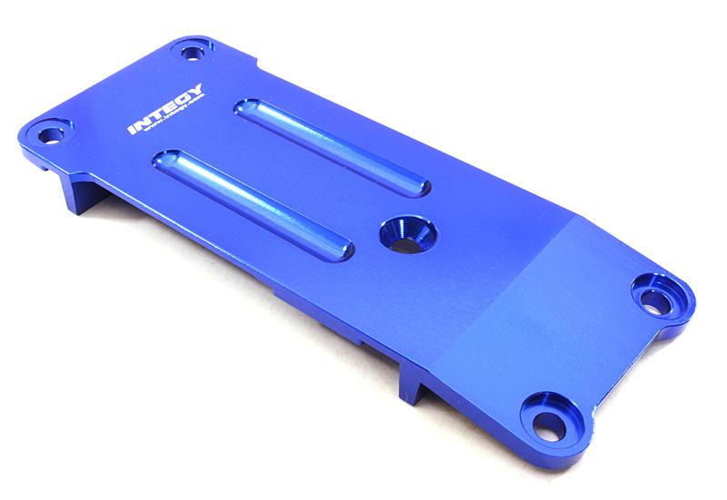 C26949BLUE Billet Machined Front Chassis Brace Tie Bar Mount for Traxxas X-Maxx 4X4 7716 - Image 1