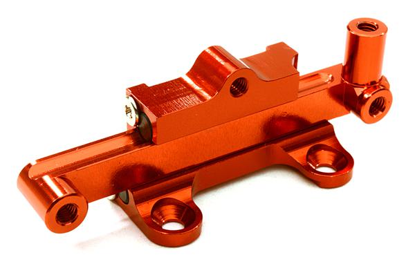 C26957RED Billet Machined Steering Rack & Bar for Vaterra Twin Hammers 1.9 Rock Racer - Image 1