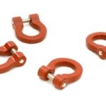Realistic 1/10 Bow Shackle (4) for Off-Road Trail Rock Crawling