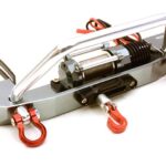 Realistic High Torque Winch w/ Scale Front Bumper for Axial 1/10 SCX10 II