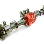 CNC Machined Front Axle Housing Kit for Axial SCX10 II 90046 Scale Rock Crawler